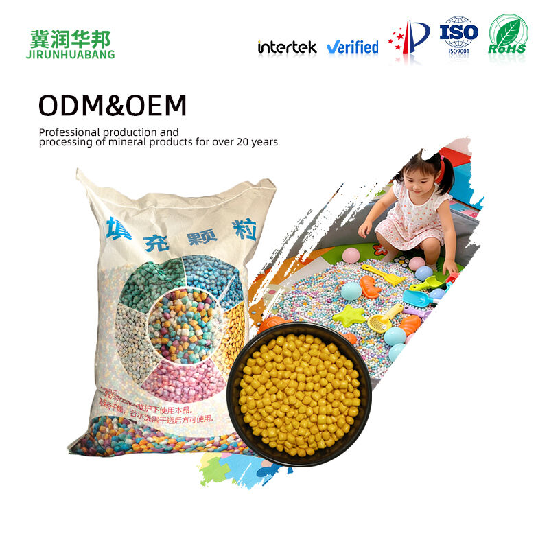 Repeated Use Washable Ceramic Sand No Dust Colorfast Kids Play Sand Alternative to Sand and Cassia Seed