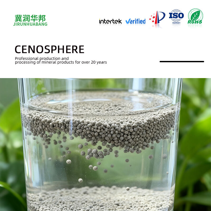 Cenosphaerae ad Perforationem Petrolei et Microsphaerae Cavae ex Centralibus Electricis (20-100 Mesh) ad Insulationem Thermalem