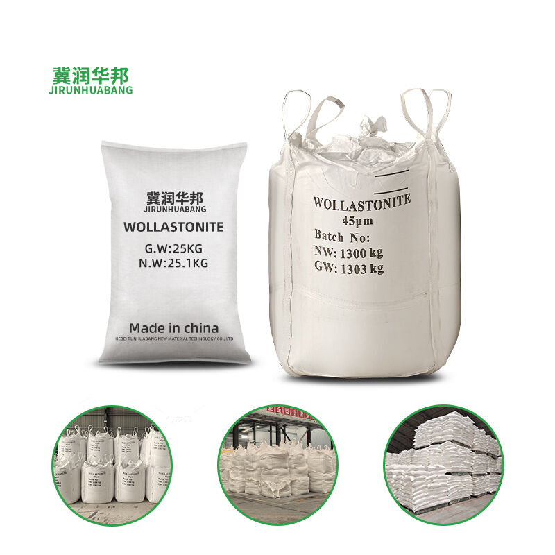 Ceramic Grade Wollastonite Powder Additive For Daily Ceramic Building Ceramic Body Glaze Reduce Firing Temperature Improve Strength Transparency