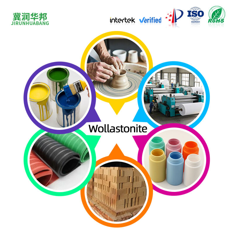 Wollastonite Powder Special For Friction Material Filler For Brake Pad Clutch Friction Plate Improve Wear Resistance Heat Resistance Stable Friction Coefficient 中文：涂料级硅灰石粉水性油性涂料填料高白度高遮盖易分散提升漆膜硬度耐擦洗性 英文：Coating Grade Wollastonite Powder Filler For Water Ba