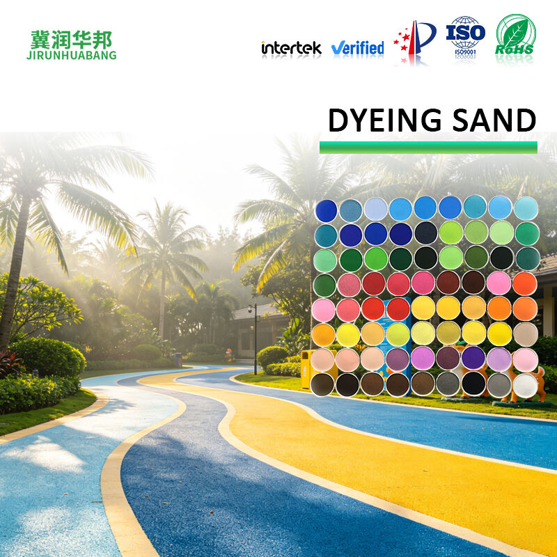 Runhuabang Multi Color Natural Fine Sand Eco-Friendly Non-Toxic for Sand Painting DIY Kids Indoor Play Exterior Wall Decoration