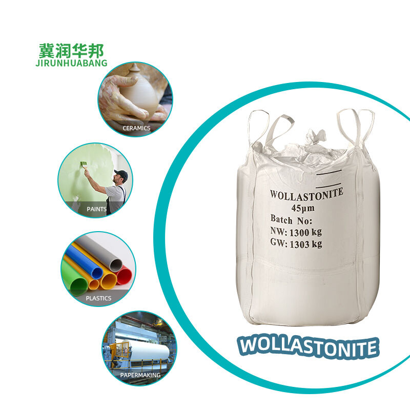Modified Wollastonite Powder Reinforcing Filler For Plastic Rubber Reduce Cost Improve Heat Resistance Dimensional Stability Eco Friendly Non Toxic