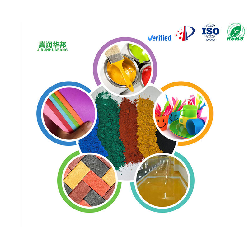 Suv asosidagi bo'yoqlar va mastikalar uchun yuqori rang berish kuchi bo'lgan temir oksidi changi, 325 mesh