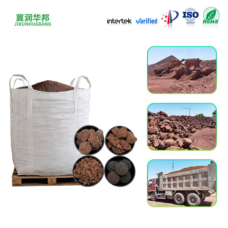 Pulvis Lapidis Volcanici Naturalis Ruber Niger Flavus Albus Viridis Altae Puritatis Ad Aquarium Horticulturae Curationem Aquae Tegumentum Constructionis Impletiones Industriales