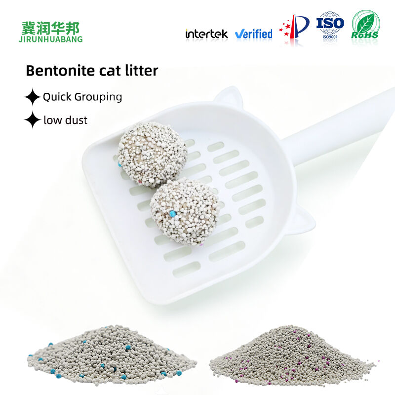 Large Granule Mineral Cat Litter Tight Clumping Low Dust Not Easy To Break Strong Odor And Water Absorption Suitable For Multi Cat Families Pet Cat Litter Factory Wholesale