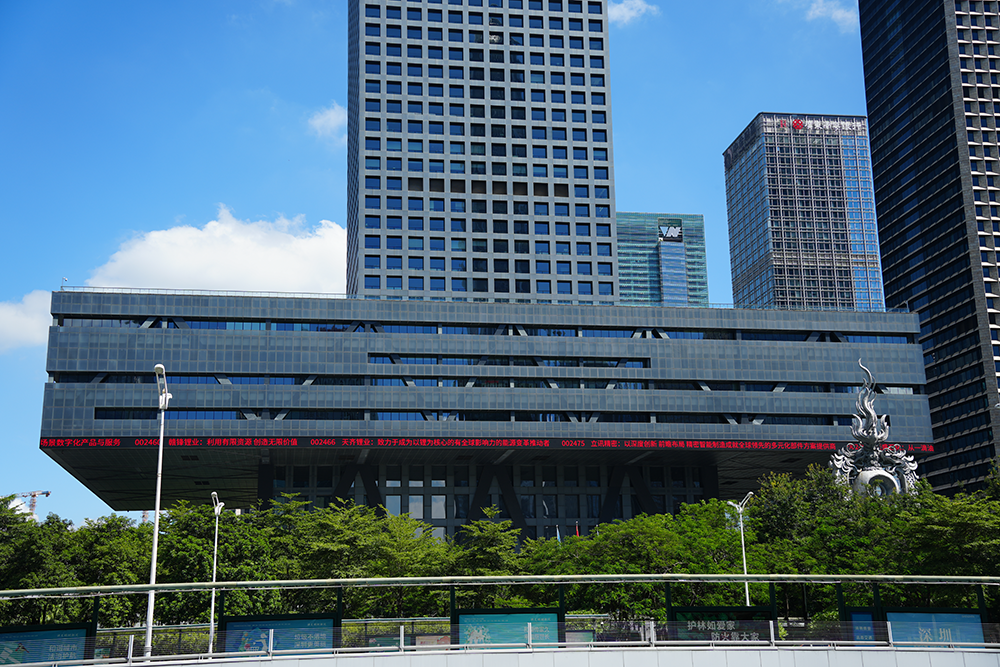 Ekrany Skyworth napędzają Giełdę Papierów Wartościowych w Shenzhen: Podnoszą komunikację finansową w centrum innowacji Chin