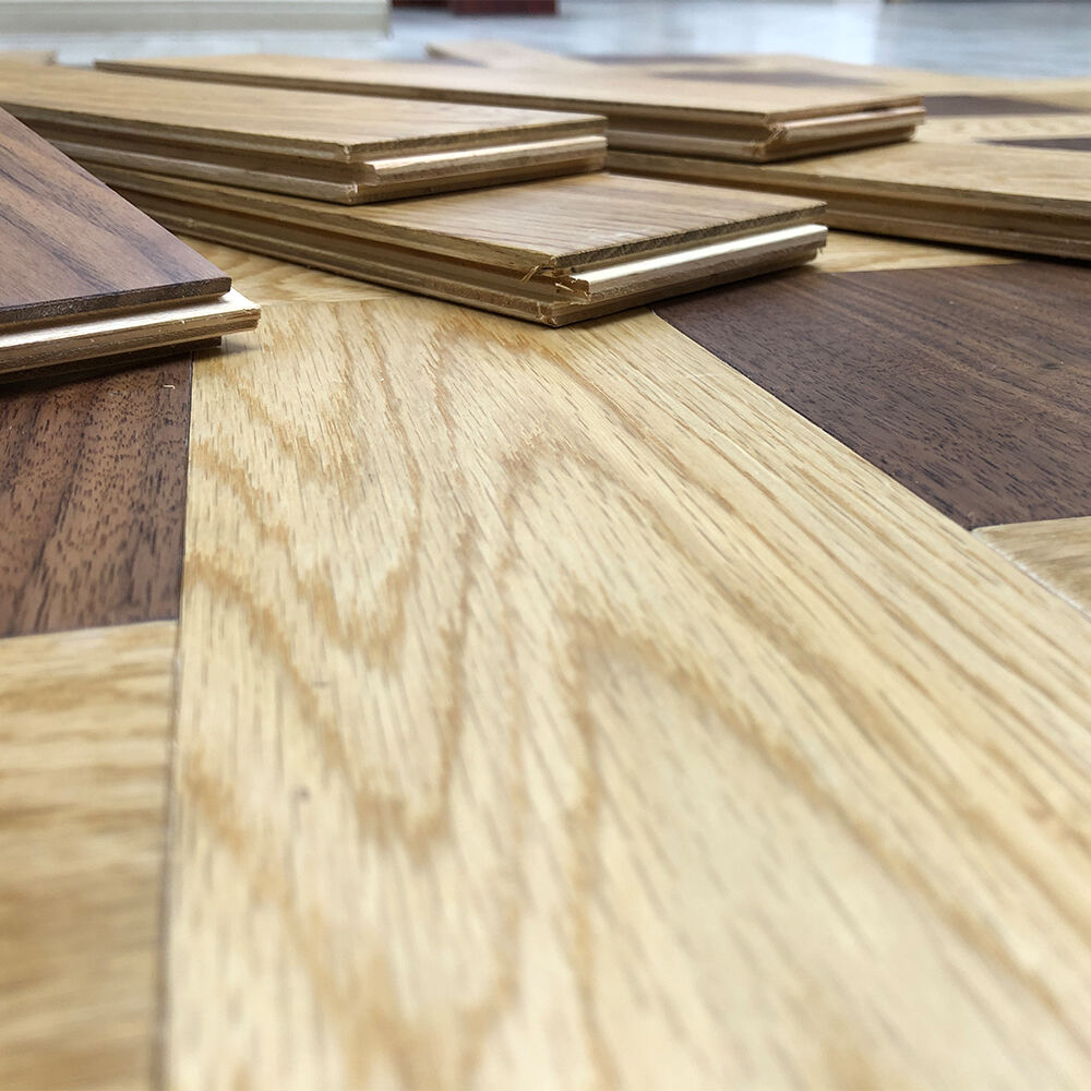 Premium Wooden Parquet Hardwood Flooring Engineered Oak Timber Floor Board Wood Engineered Wood Flooring
