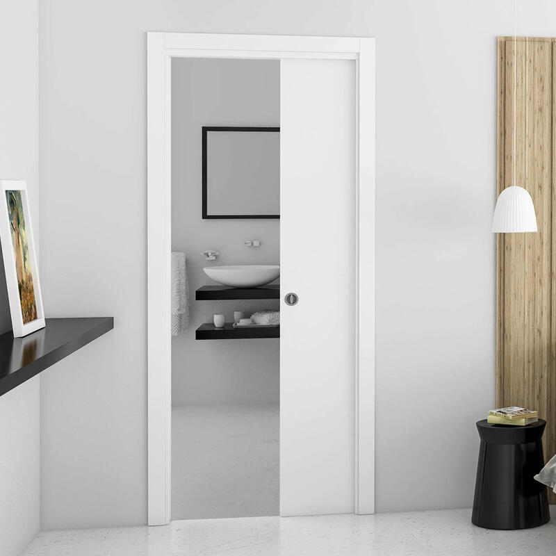 Security Design Modern Design Foshan Interior Good Quality Modern Design Door Custom Cheap MDF Board Bedroom Flat Door