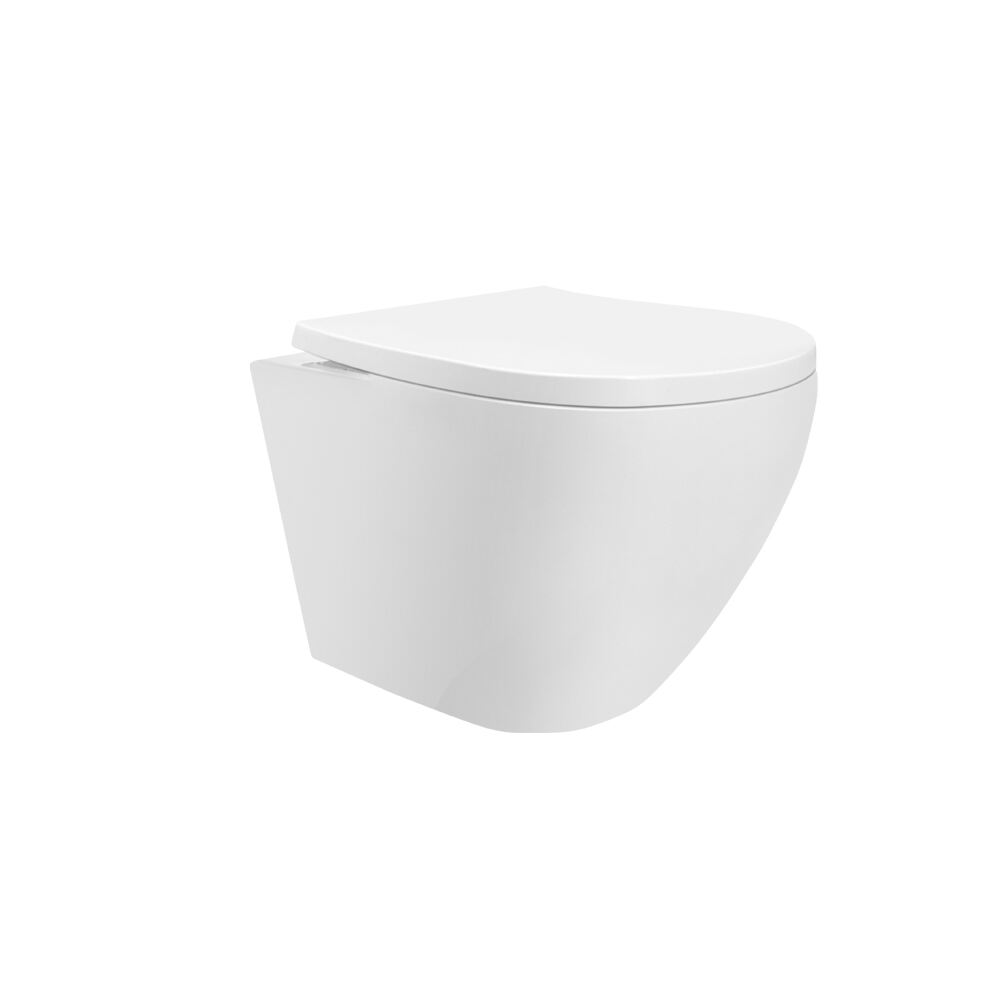 Modern Electronic Pressurized Touch Flushing Tankless WC Ceramic S-trap P-trap Floor Mounted Wholesale Toilet