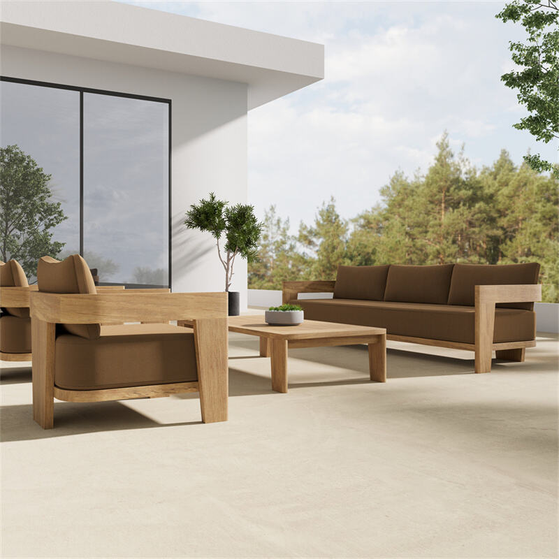 Hot Selling Outdoor Furniture Garden Hotel All Aluminum Dining Table Outdoor Villa Courtyard Table and Chair Set