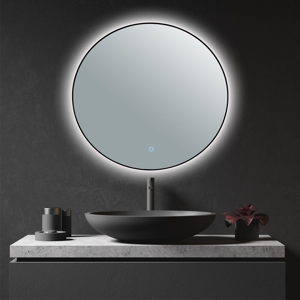 Hot Sell Mirror Bathroom customized LED Backlit Defogger Smart Mirror For Bathroom