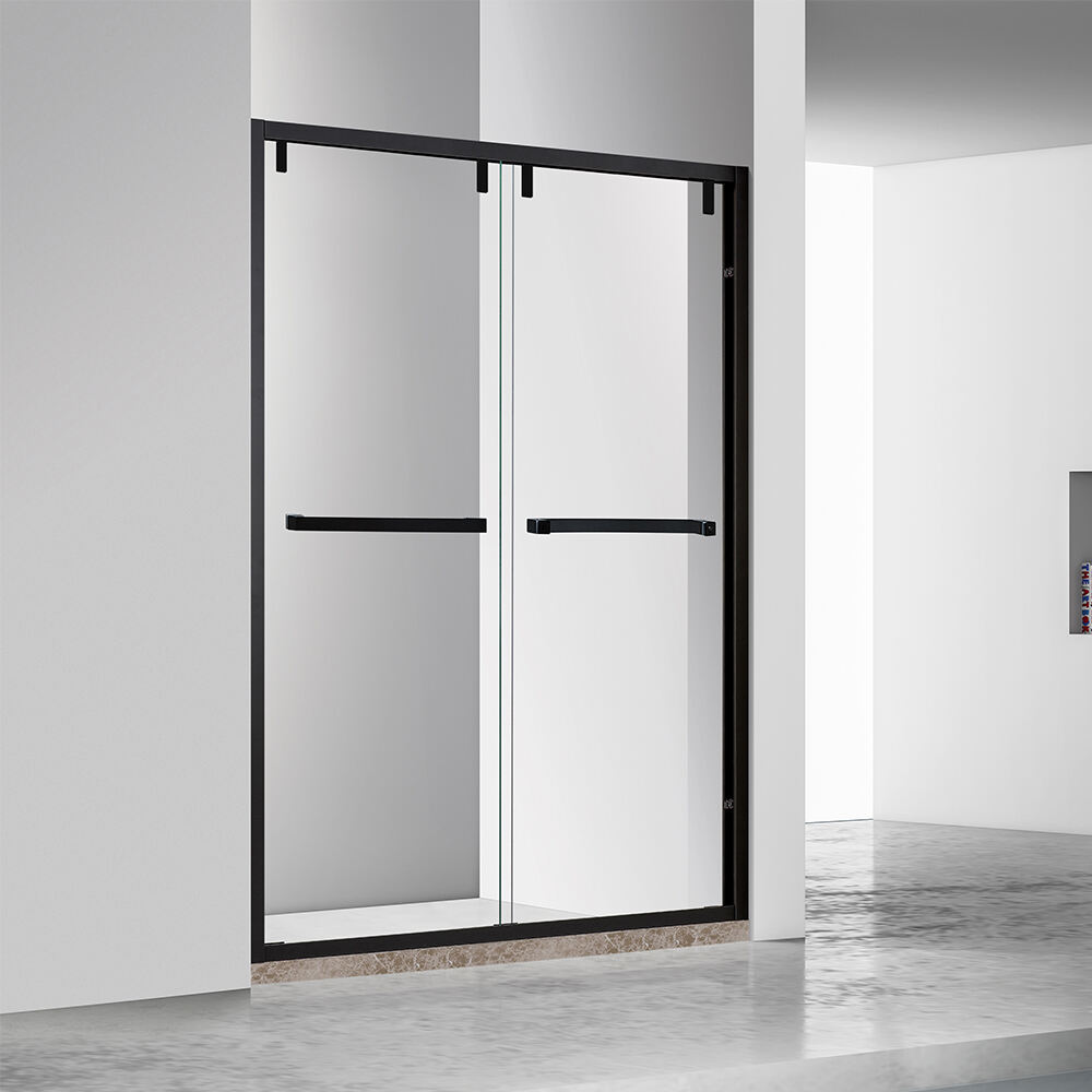  Modern Luxury Customized Size Hotel Use Shower Enclosures Tempered Glass Shower Room Modern Low Price Portable Sliding Shower Doors