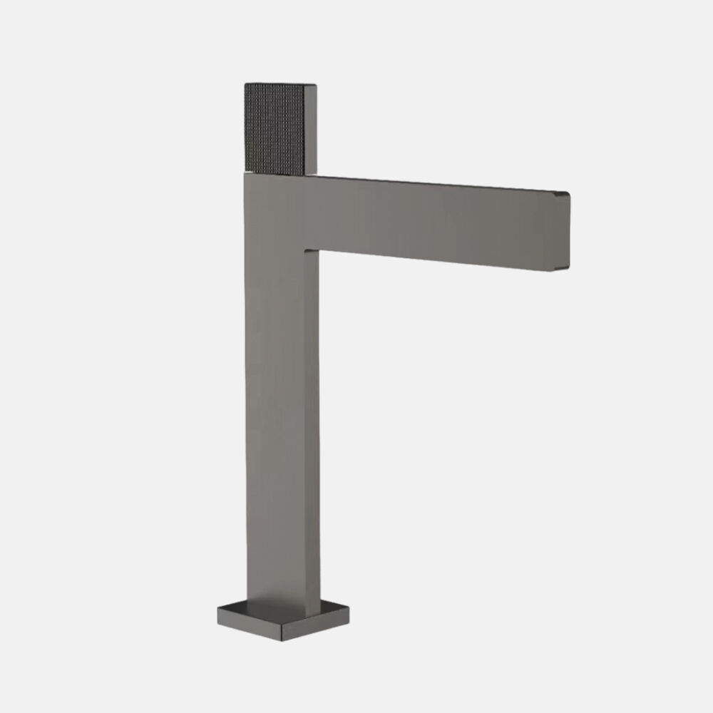 Contemporary Design Brass Wall Mounted Cold And Hot Water Faucet Single Hole Basin Faucet Bathroom Wash Basin Hand Basin 