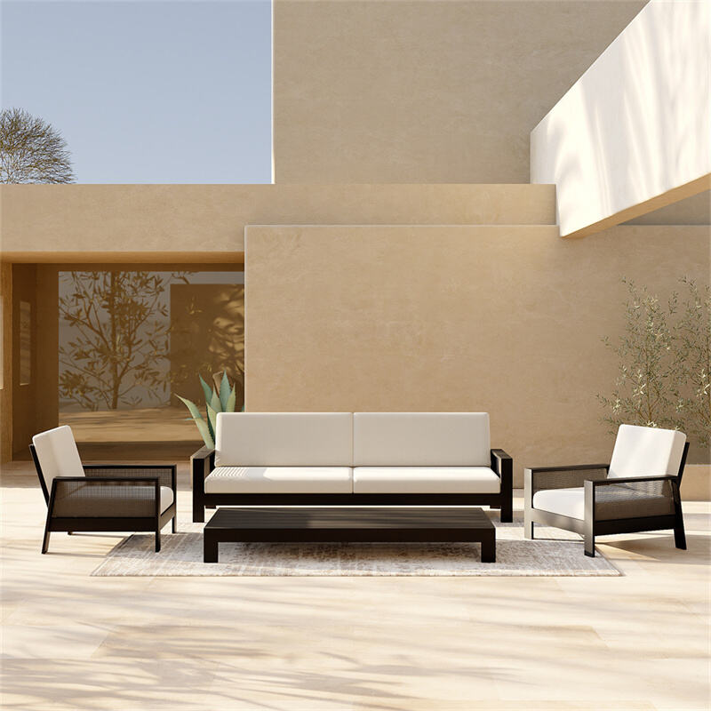 Good Sells Handmade Outdoor Furniture Italian Modular Sofa Sectional Sofa Furniture Rope Woven Sofa