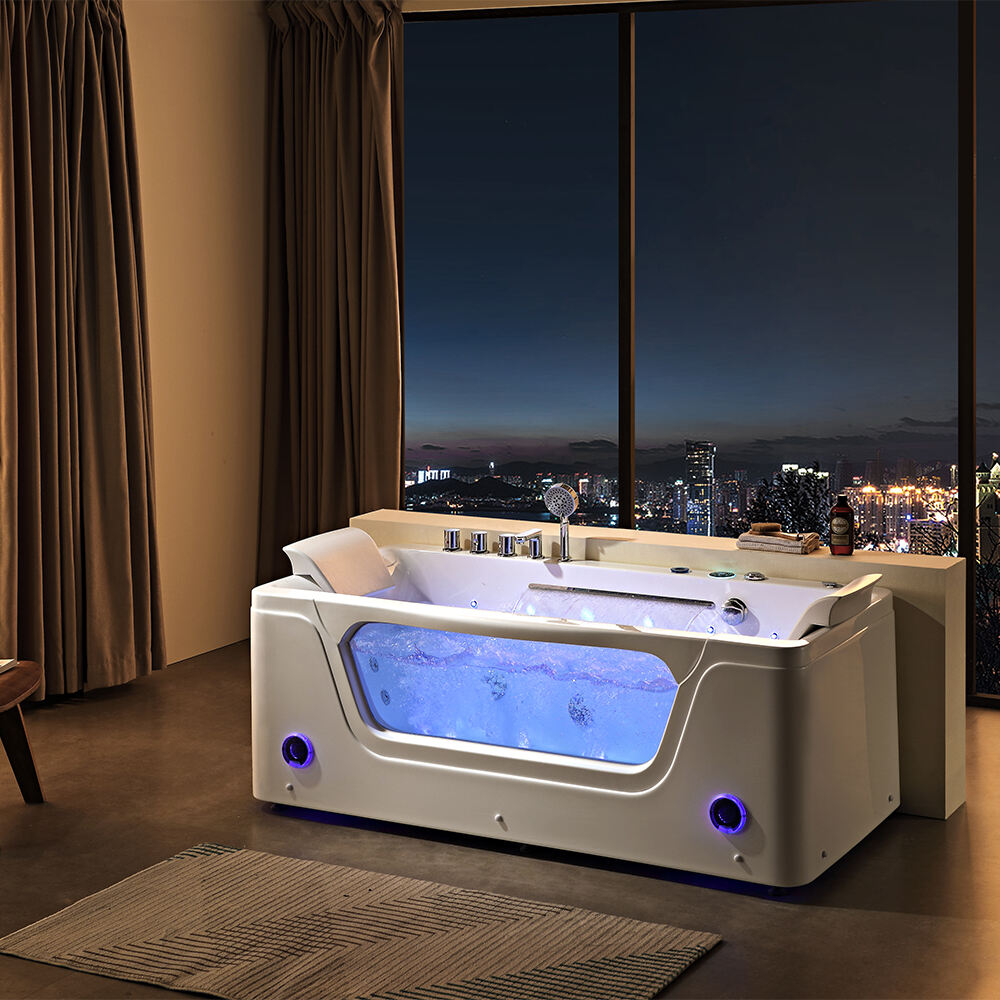 Hot Sell Solid Surface Freestanding Bathtub Massage Acrylic Modular Factory Direct