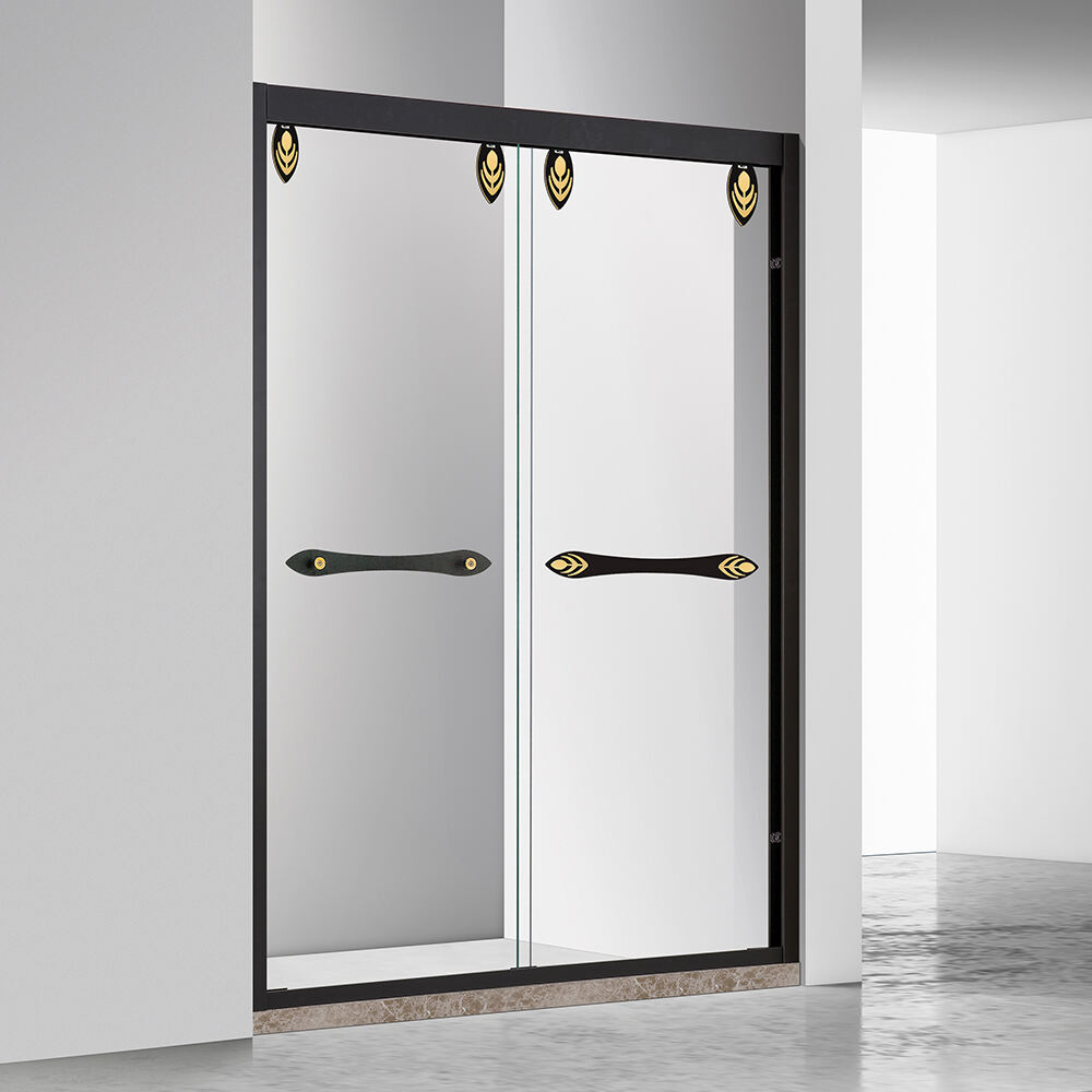 Best Selling Hotel Use Shower Enclosures Tempered Glass Shower Room Modern Low Price Portable Sliding Shower Doors