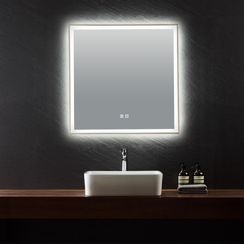 Cheap Price Smart Touch Sense Intelligent Round Vanity Mirrorr Multi-function Anti -Fog Bath Beauty Mirror With Led Lights