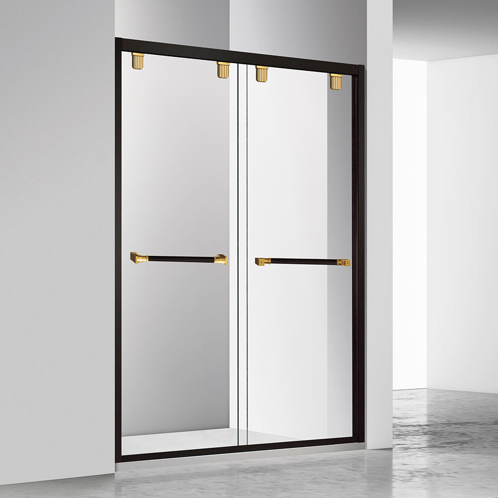 Factory Direct Hotel Use Shower Enclosures Tempered Glass Shower Room Modern Low Price Portable Sliding Shower Doors