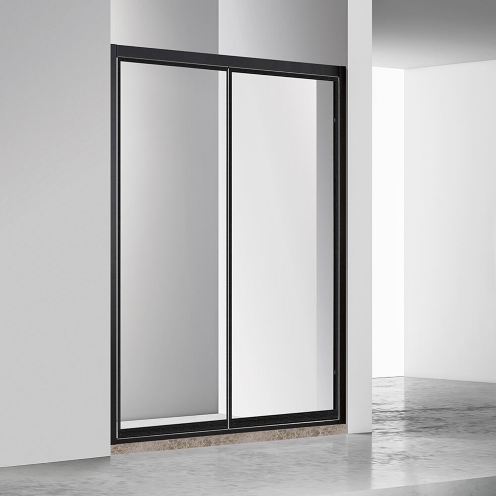 Contemporary Customized Size Hotel Use Shower Enclosures Tempered Glass Shower Room Modern Low Price Portable Sliding Shower Doors