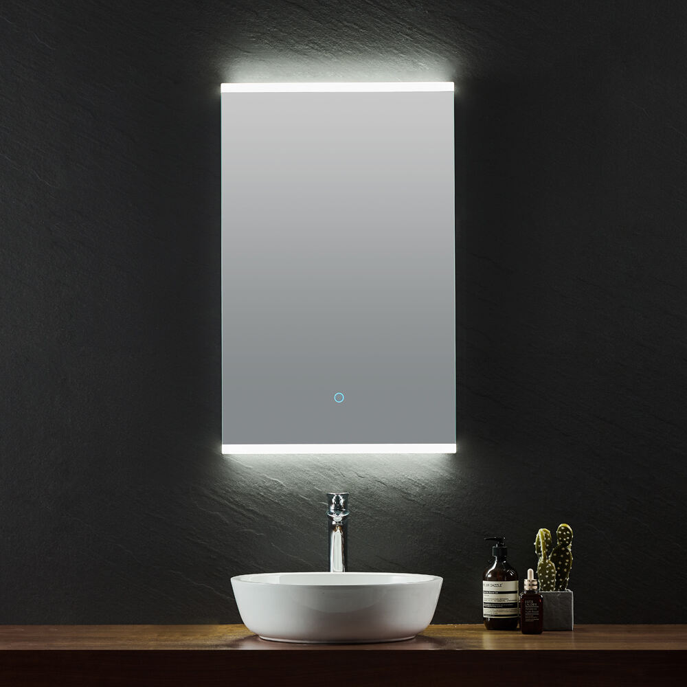Affordable Mirror Bathroom customized LED Backlit Defogger Smart Mirror For Bathroom