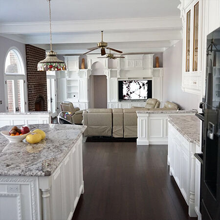 The Thompson Family's Dream Kitchen with American Solid Wood Cabinets