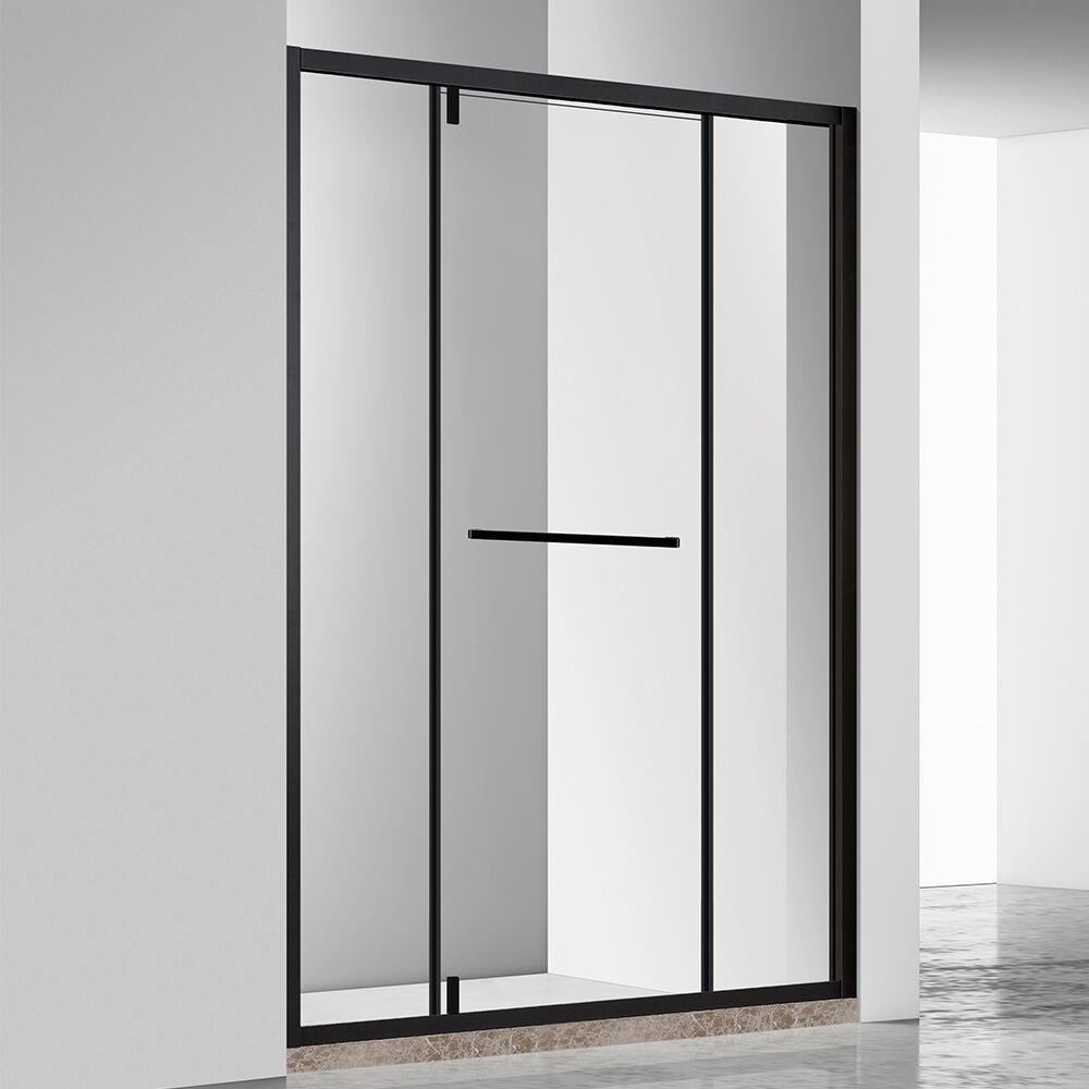 Luxury Customized Size Hotel Use Shower Enclosures Tempered Glass Shower Room Modern Low Price Portable Sliding Shower Doors