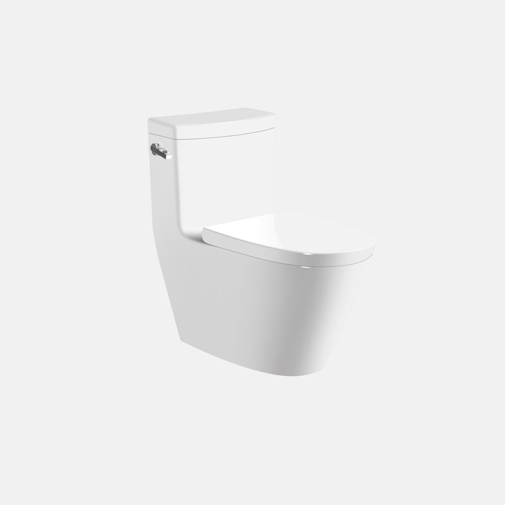 Popular Hot Sell Luxury Wc Toilet Bowl Brand Dual Flush Floor Mounted Siphonic One Piece Integrated Ceramic Bathroom Toilet