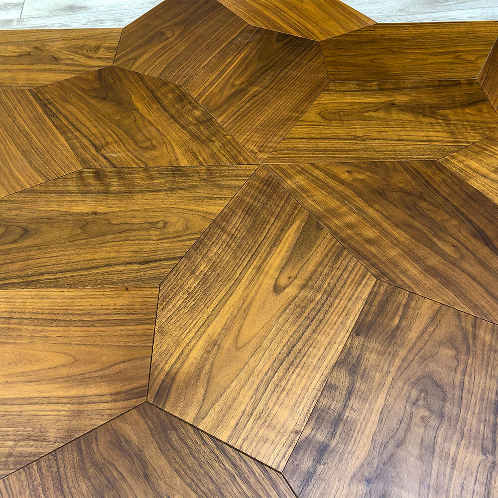 High End Solid Engineered Wood Flooring Rustic Washwhite Oak Wide Plank Multiply Engineered Flooring Wood for Living Room