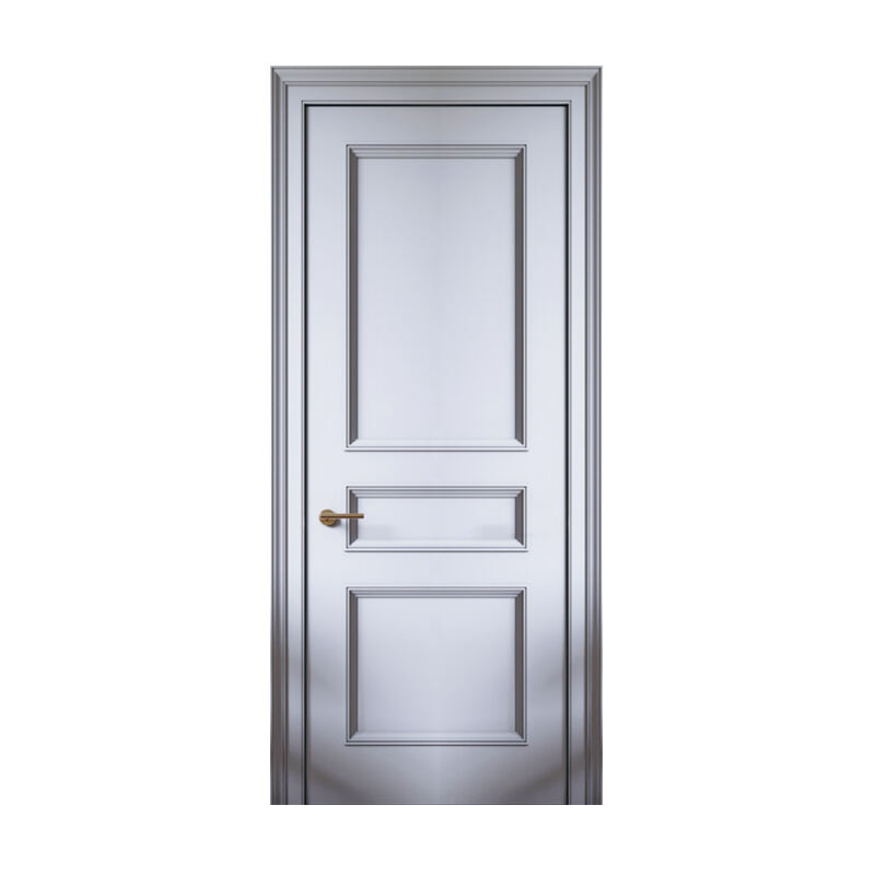 Hot Sell Commercial Building Apartment House Room Interior Mdf Door Flush Series Wood Veneer Mdf Wooden Door
