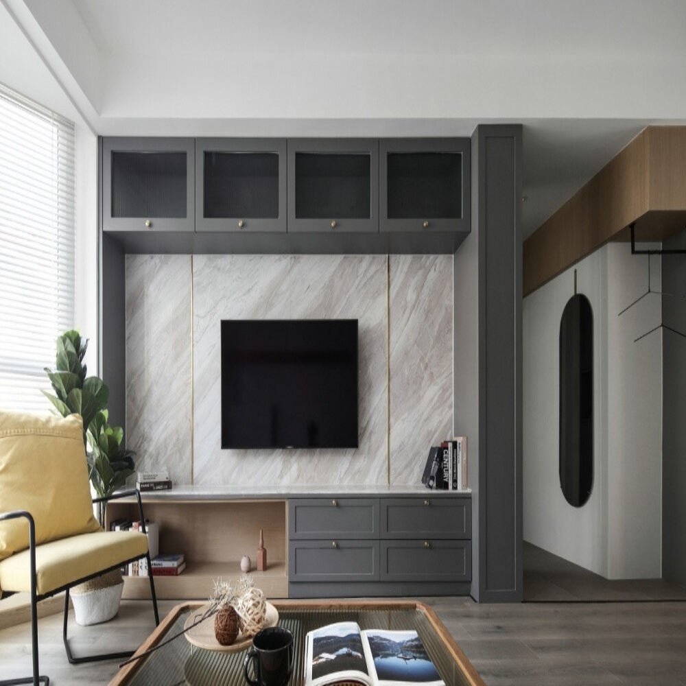 Factory Direct Wholesale Price Modern Home Usage Wood TV Cabinet with Drawer Storage for Living Room
