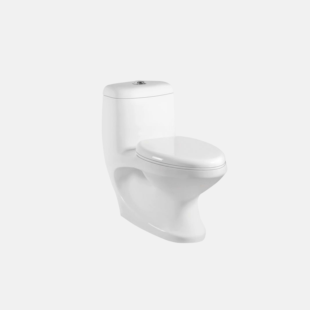 Wholesale Price Luxury Wc Toilet Bowl Brand Dual Flush Floor Mounted Siphonic One Piece Integrated Ceramic Bathroom Toilet
