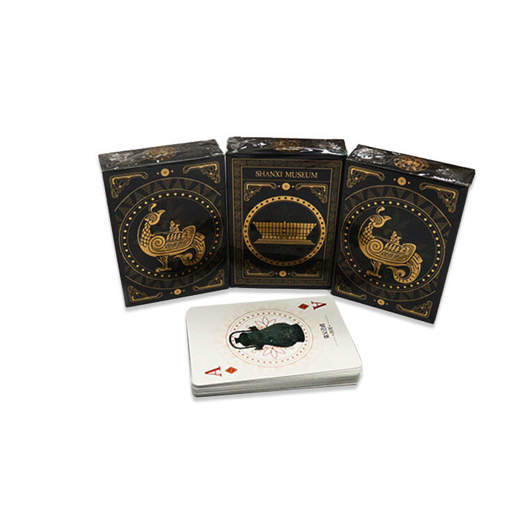 Shanxi Museum 330g Double Copper Foil Playing Cards - Official Collectors Edition
