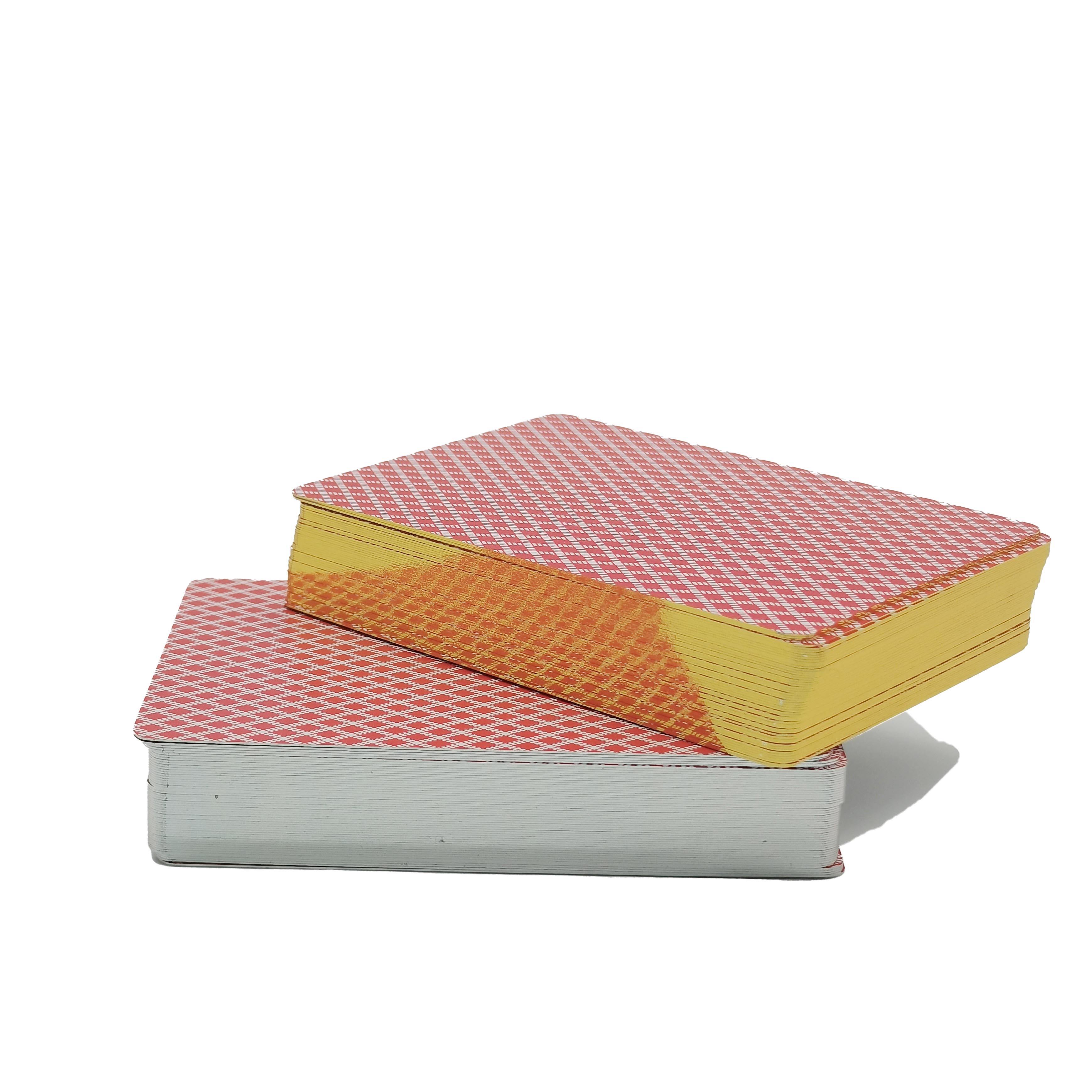 Custom Gold Silver Edged PVC Playing Cards Luxury Gift Box OEM ODM