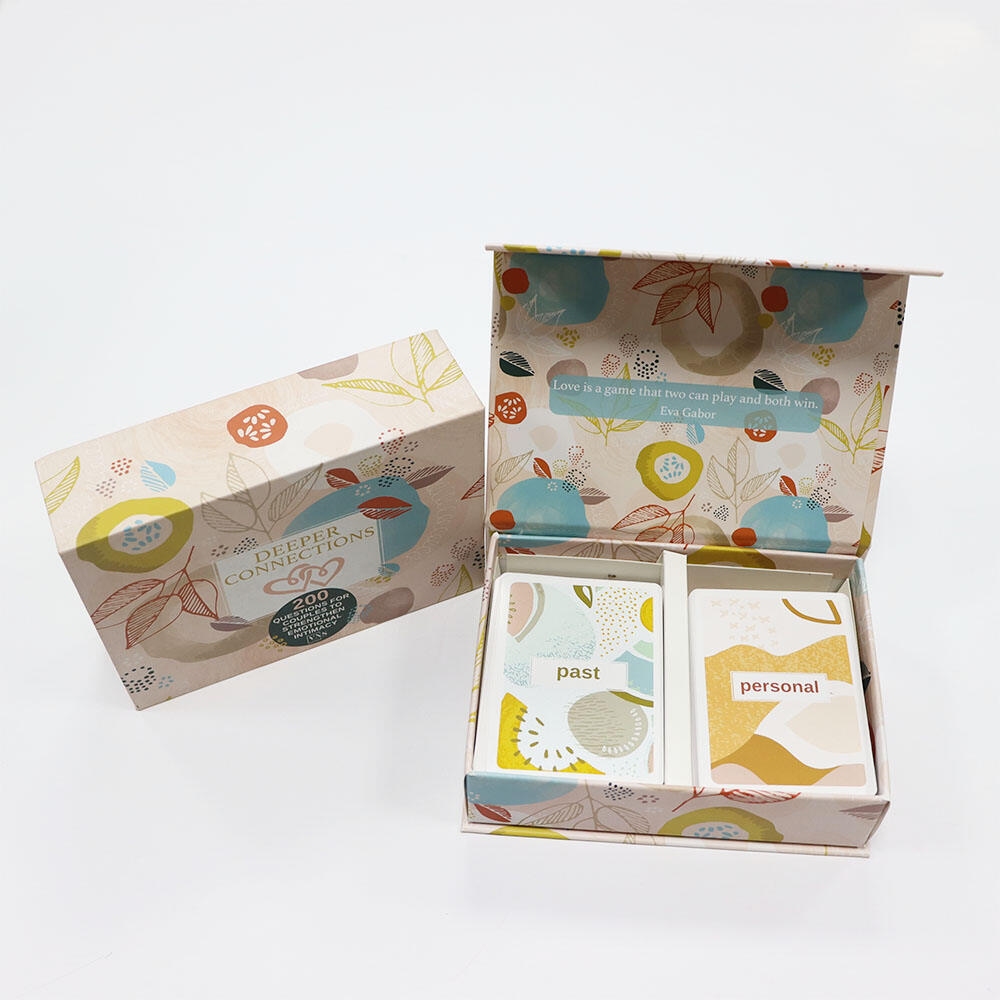 OEM Custom Deeper Connections Social Card Game – Manufacturer, Wholesale, and Fully Customizable Interactive Sets