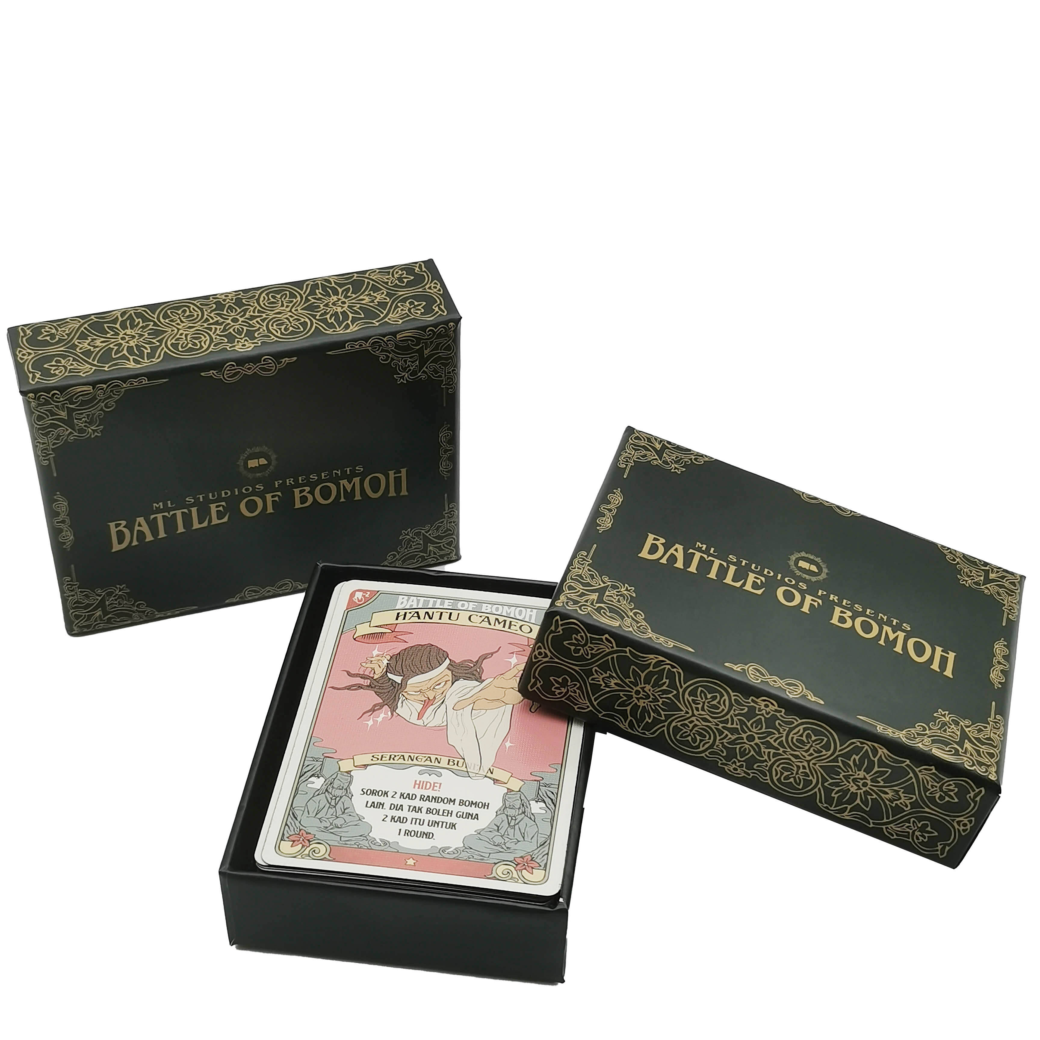 OEM Custom Battle of Bomoh Strategy Card Game – Wholesale, Manufacturer & Fully Customizable Sets Available