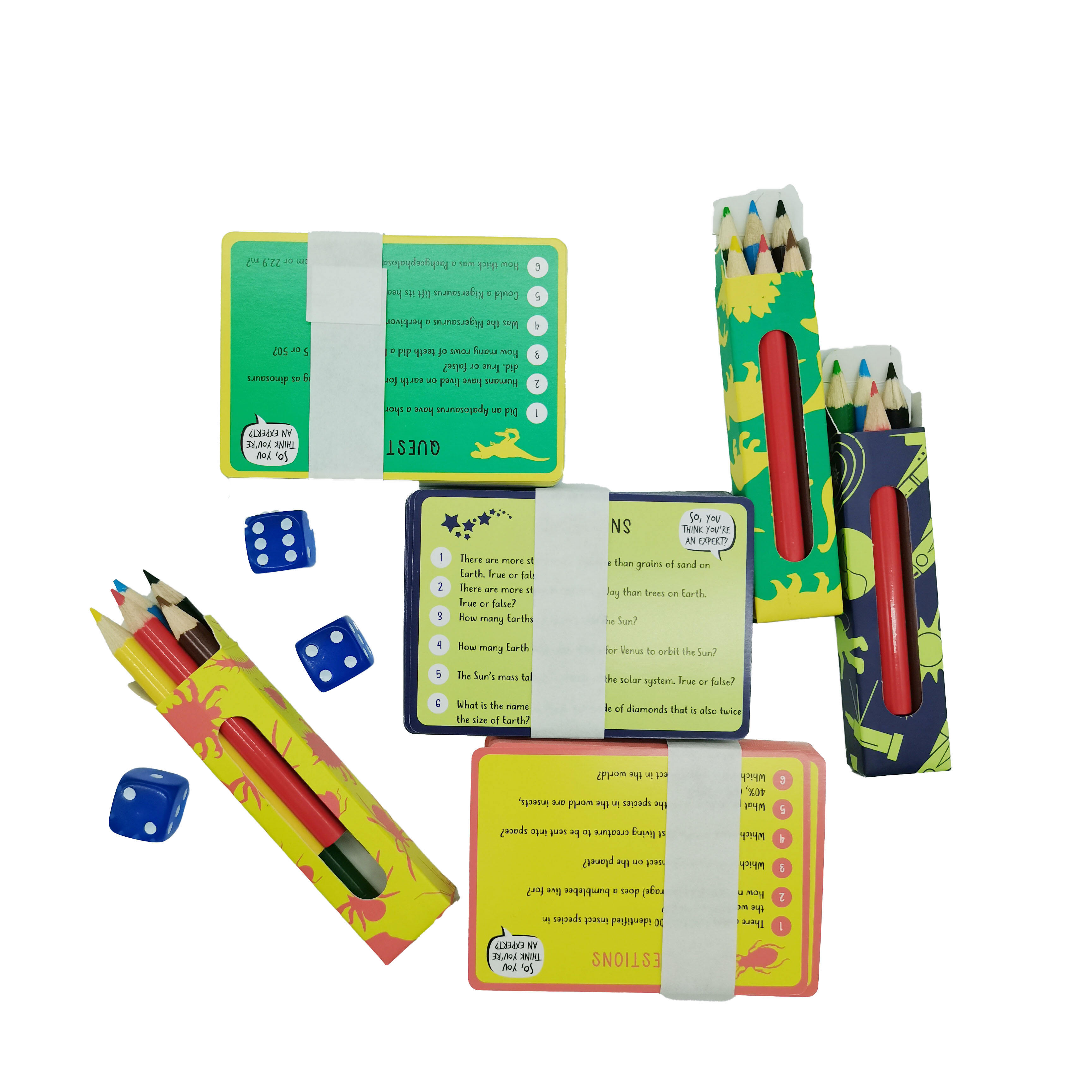 OEM Custom “So, You Think You're An Expert?” Trivia Board Game – Full Set & Booster Pack Manufacturing Available for Wholesale and OEM