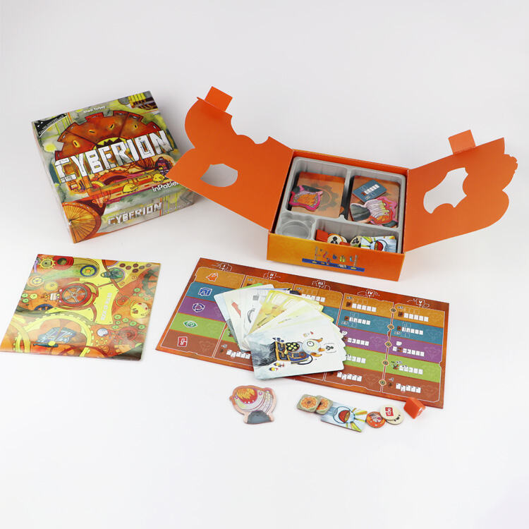 OEM Custom “CYBERION” Strategy Board Game – Cyber-Mechanical Theme, Wholesale & Manufacturer Options Available