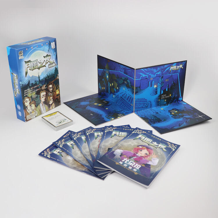 Custom Werewolf Party Game – Moonlit Night Board Game OEM Printing Supplier