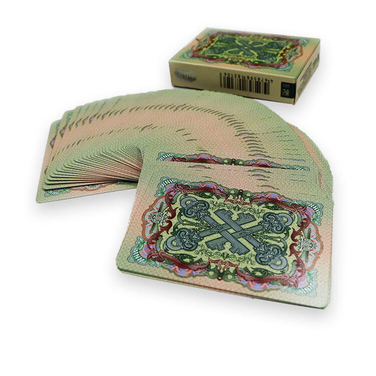 Russian Vintage 310g German Black Core Poker Cards - Professional Grade