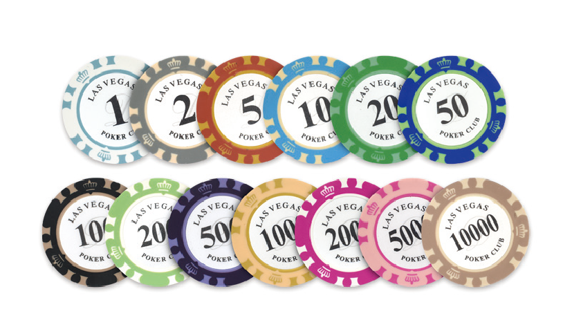 Premium Composite Poker Chips 11.5g Casino Grade Metal Insert Custom OEM