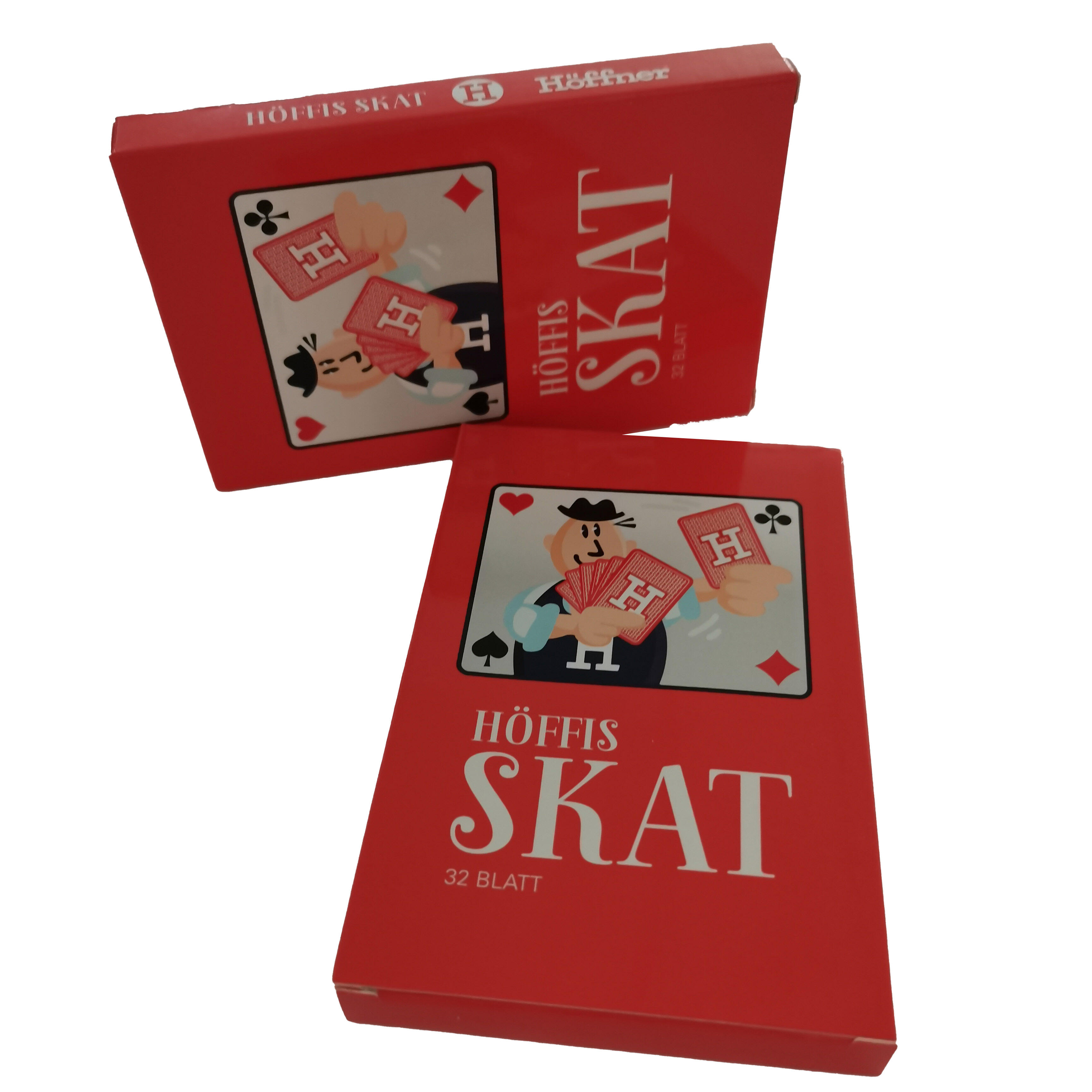 Manufacturer ODM OEM Custom Professional Skat PVC Playing Cards 32 Card Set