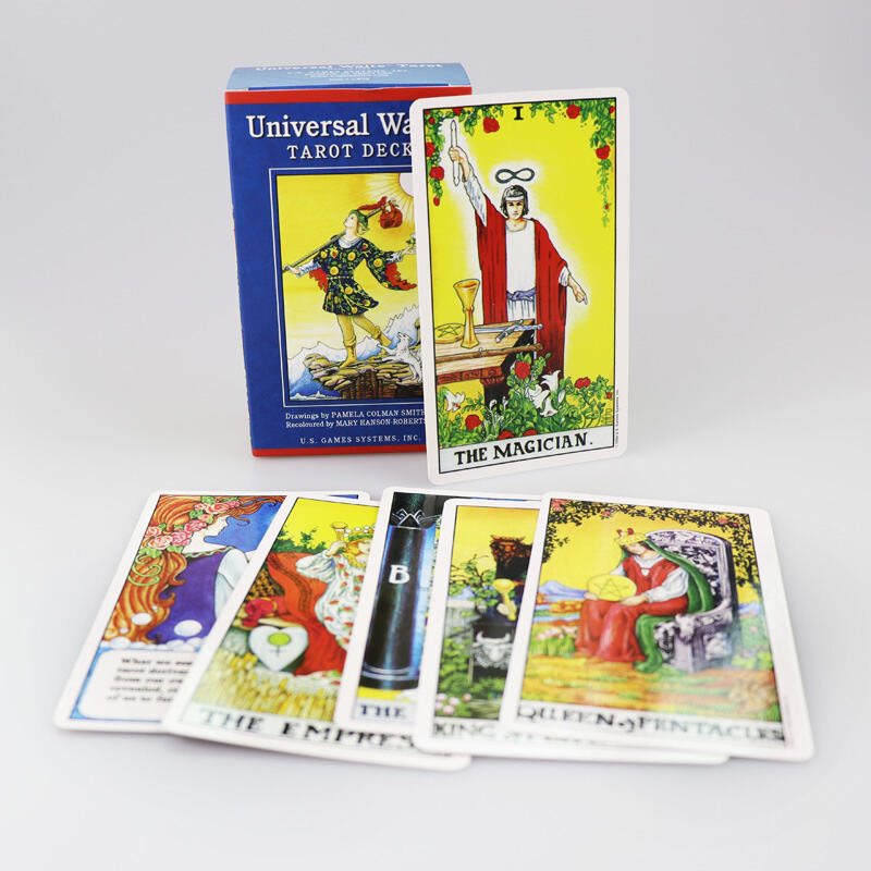 Universal Waite Tarot Deck Classic Beginner Set with Guide Book OEM ODM