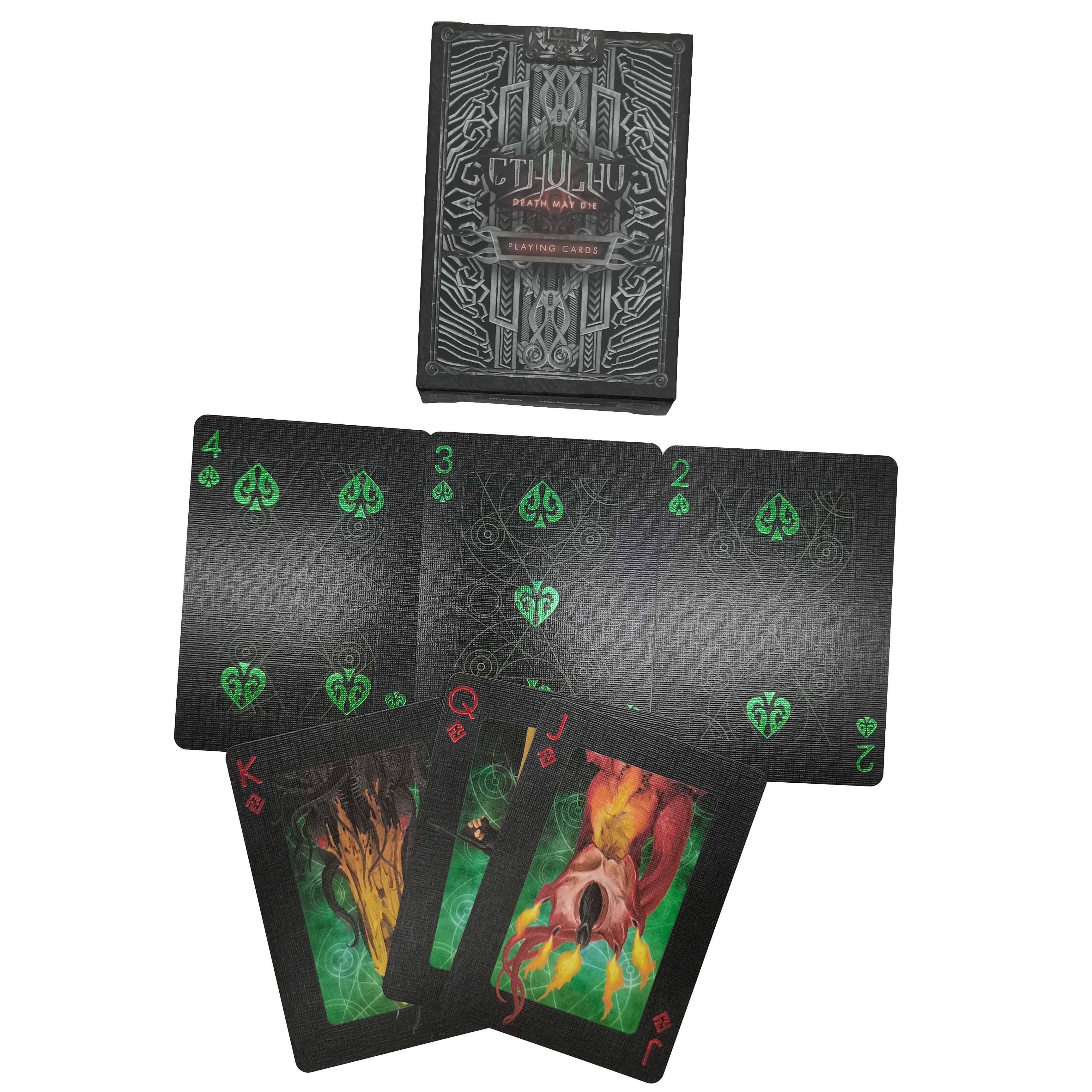 Cthulhu Mythos Glow in the Dark Playing Cards - Collector‘s Edition