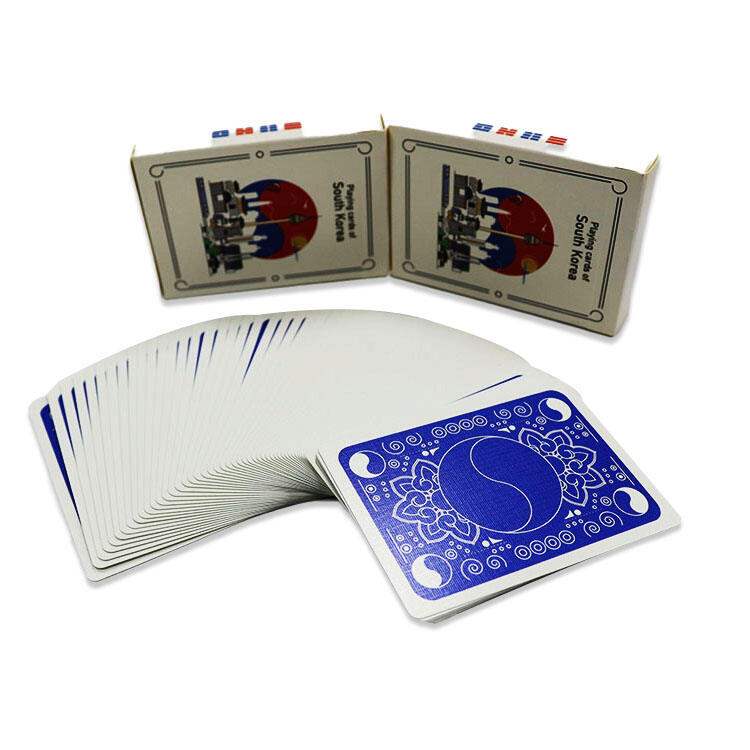 Custom Korea Souvenir Playing Cards Landmark Tourism Gift OEM ODM