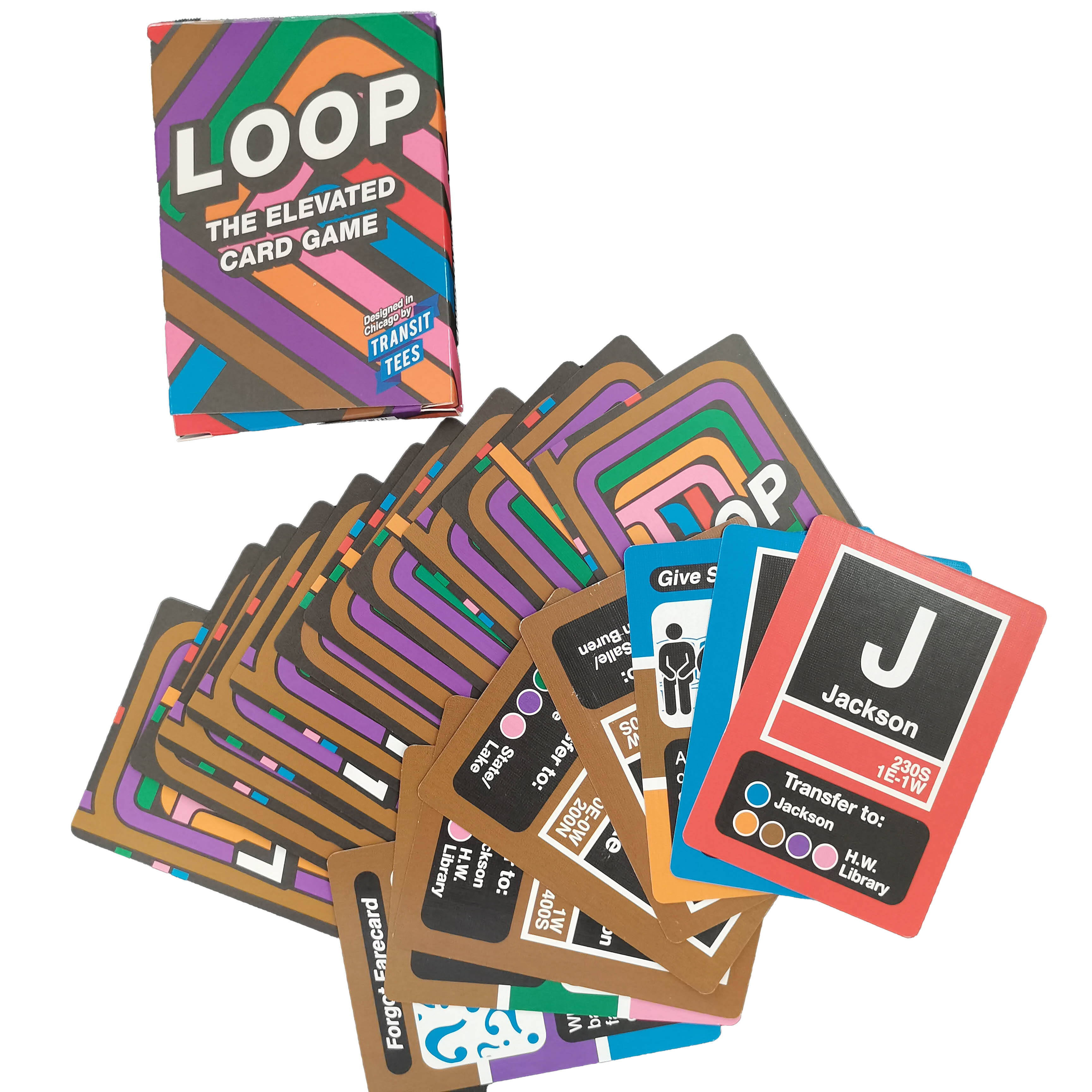 OEM Custom “LOOP: The Elevated Card Game” Manufacturer Wholesale Card Game Production & Full Set Customization Services