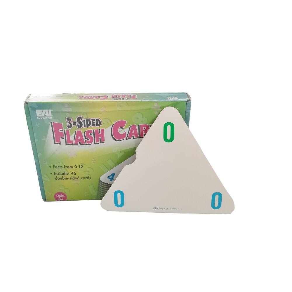 OEM Custom EAI 3-Sided Multiplication and Division Learning Flash Cards Wholesale Manufacturer