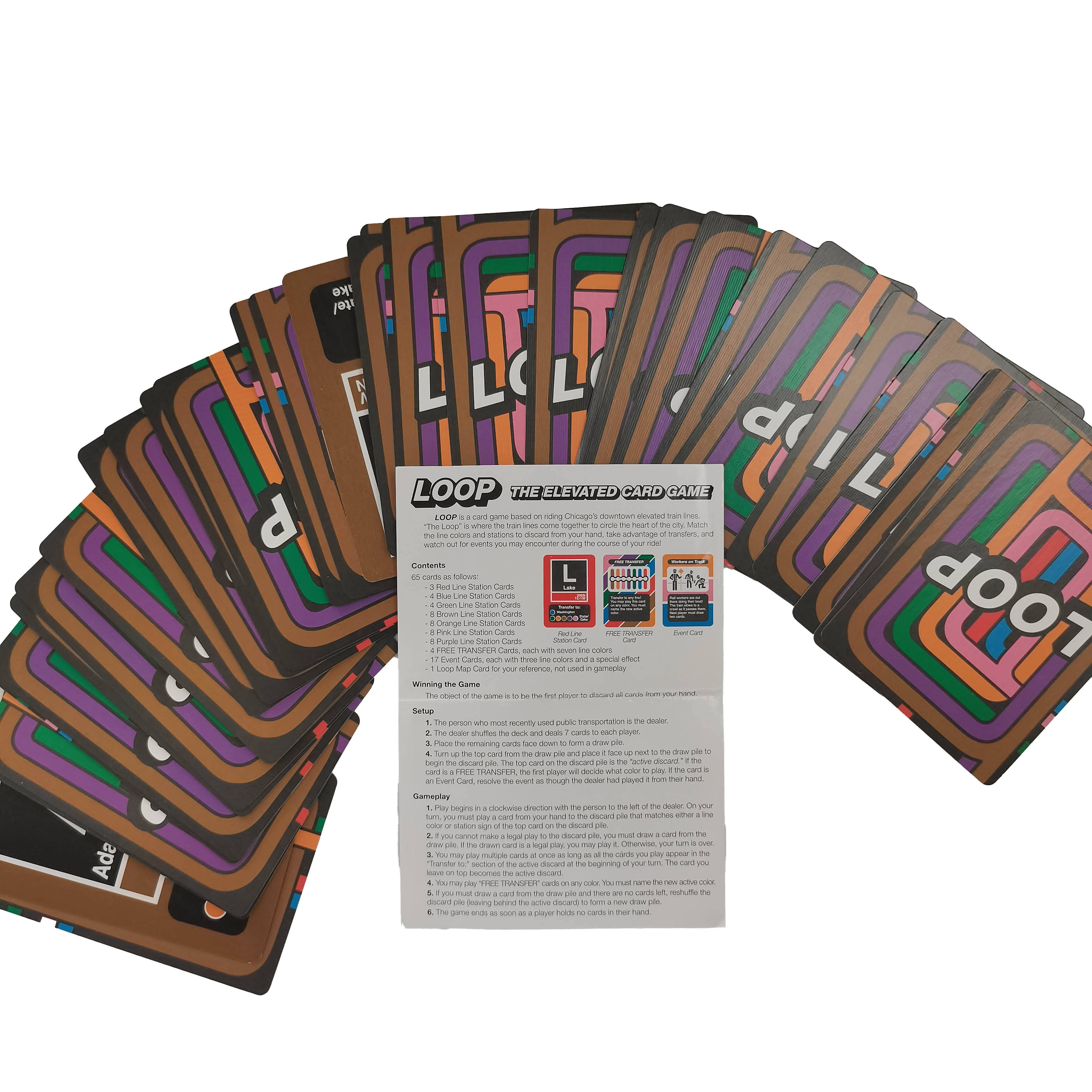 OEM Custom “LOOP: The Elevated Card Game” Manufacturer Wholesale Card Game Production & Full Set Customization Services