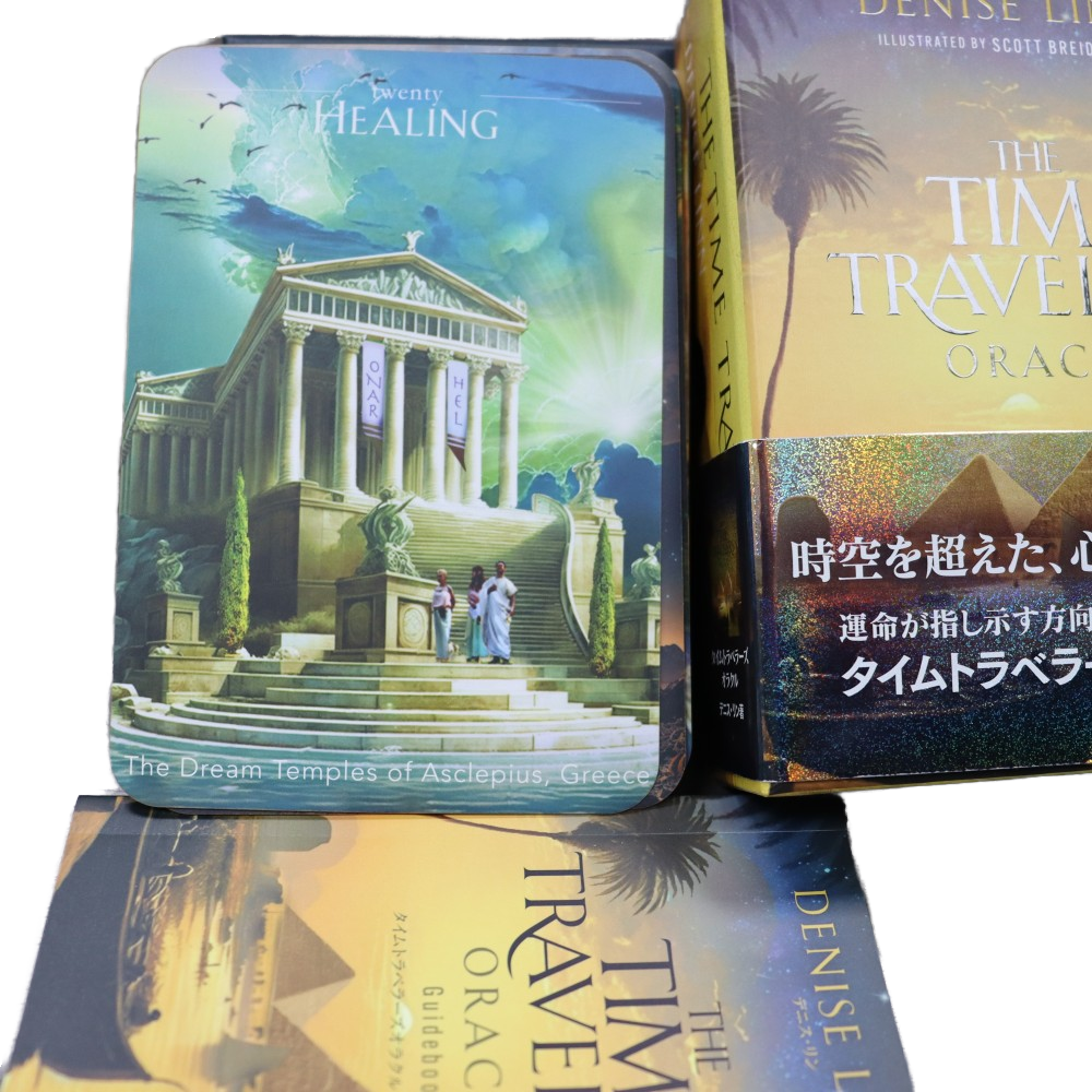 OEM Custom “The Time Traveler’s Oracle” Deck for Spiritual Wholesale Buyers — Manufacturer & Bulk Customization Available