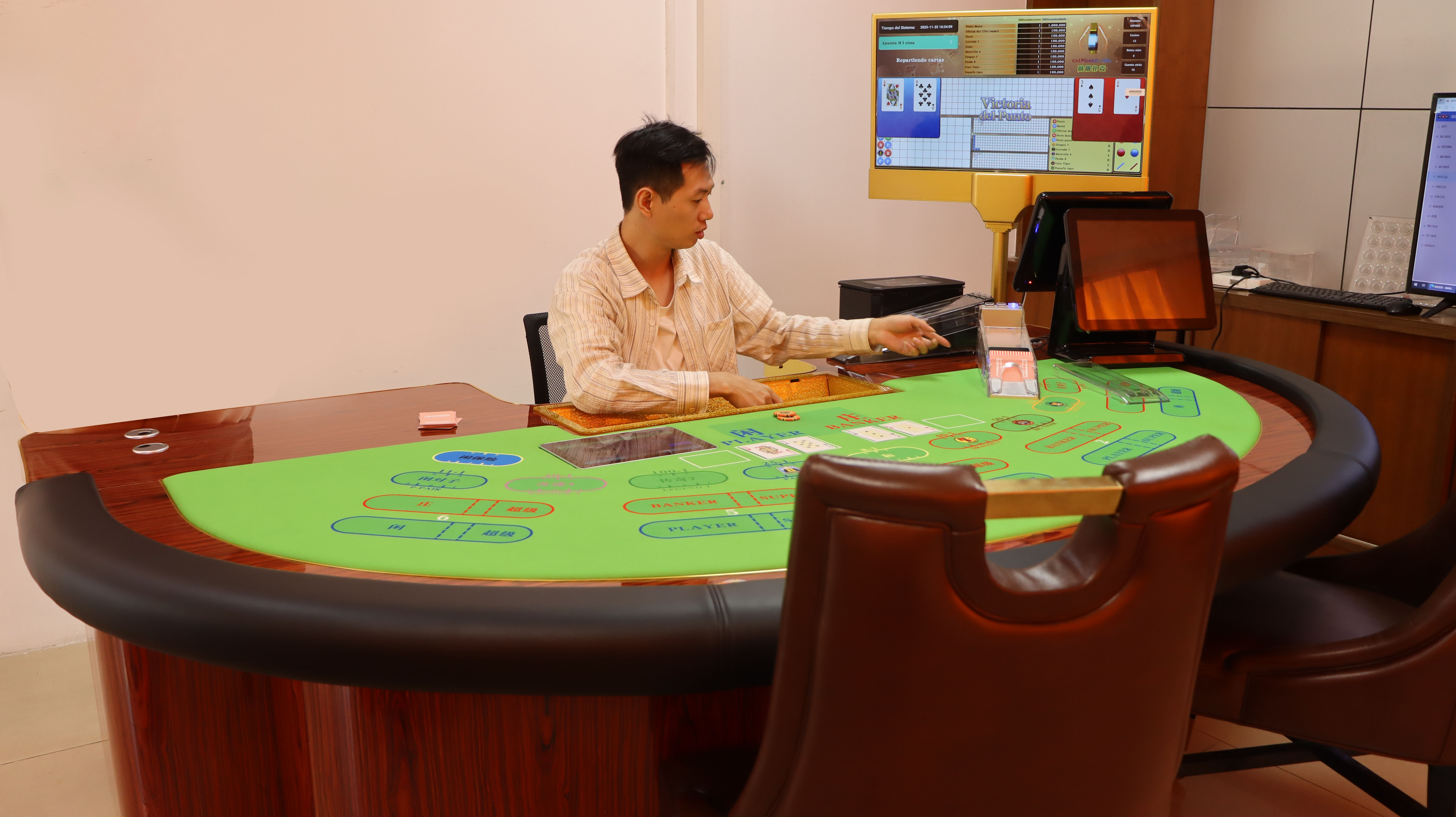 SMART EVV RFID AI Casino Table System with Real-Time Analytics