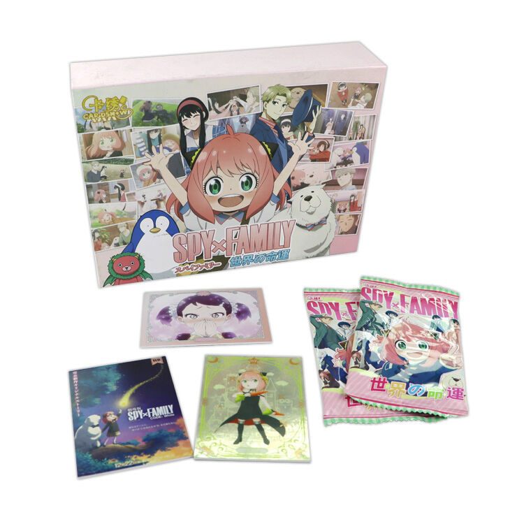 OEM Custom SPY x FAMILY Trading Card Game Manufacturer and Wholesale Supplier